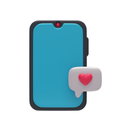 Notificação de bate-papo  3D Icon