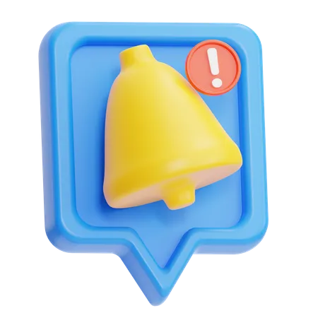 Notificação de nova mensagem  3D Icon