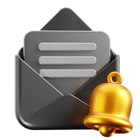 Notificação de Email  3D Icon