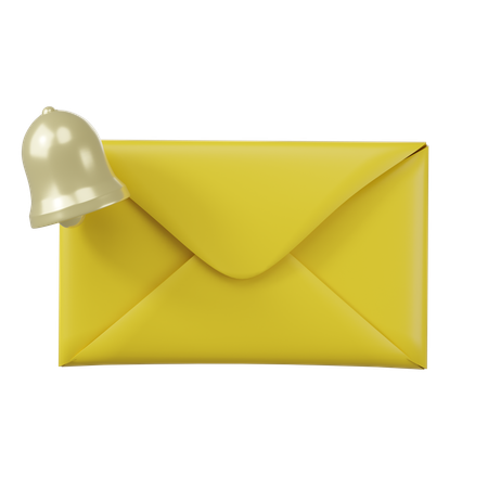 Notificação de Email  3D Icon