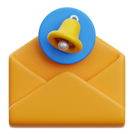 Notificação de Email  3D Icon