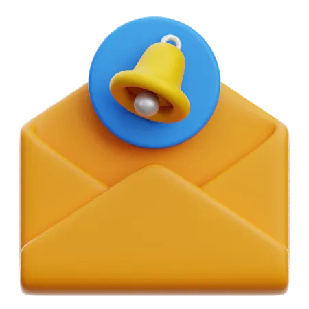 Notificação de Email  3D Icon