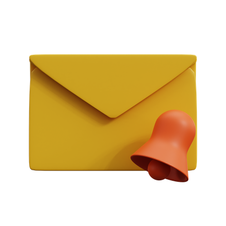 Notificação de Email  3D Icon