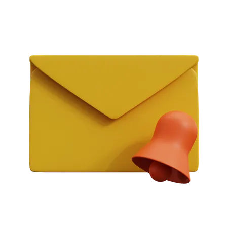 Notificação de Email  3D Icon