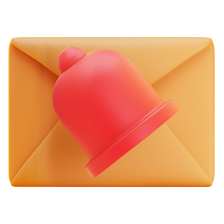 Notificação de Email  3D Icon