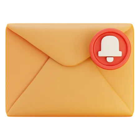 Notificação de Email  3D Icon