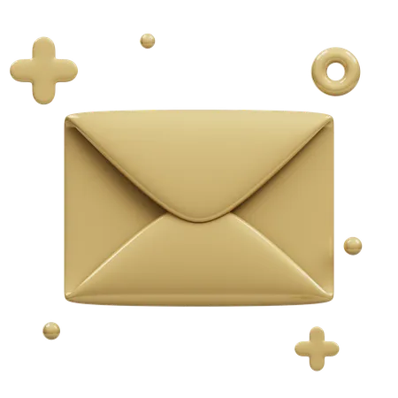 Notificação de Email  3D Icon