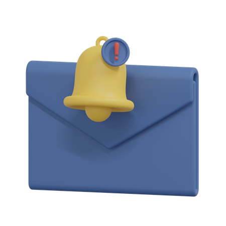 Notificação de Email  3D Icon