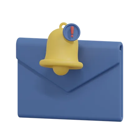 Notificação de Email  3D Icon