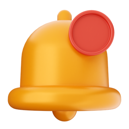 Sino de notificação  3D Icon