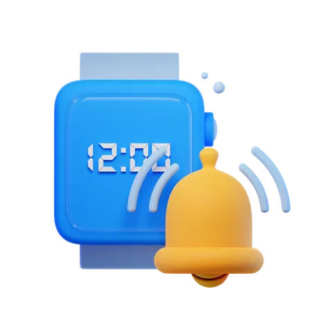 Notificação de smartwatch  3D Icon