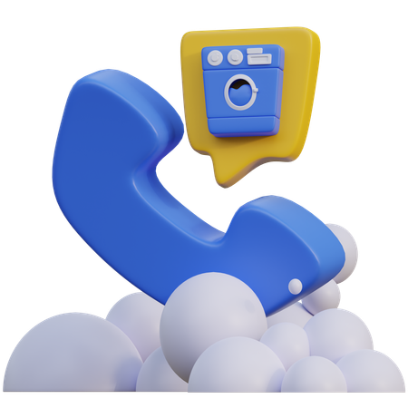 Notificación de iconlaundry  3D Icon