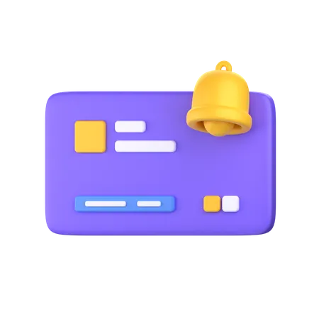 Notificacion de pago  3D Icon