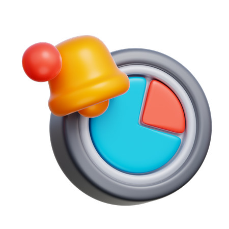 Notificación de recordatorio  3D Icon