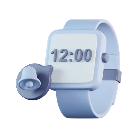 Notificación de reloj inteligente  3D Icon