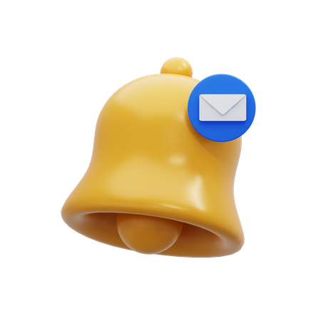 Correo de notificación  3D Icon