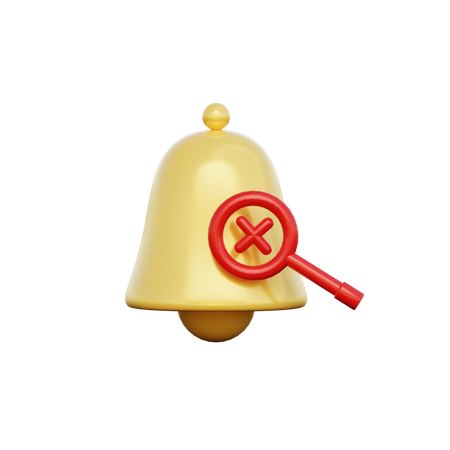 Notificación no encontrada  3D Icon