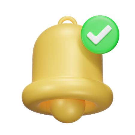 Marca de notificación  3D Icon