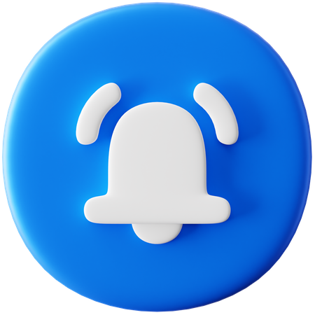 Notificações  3D Icon