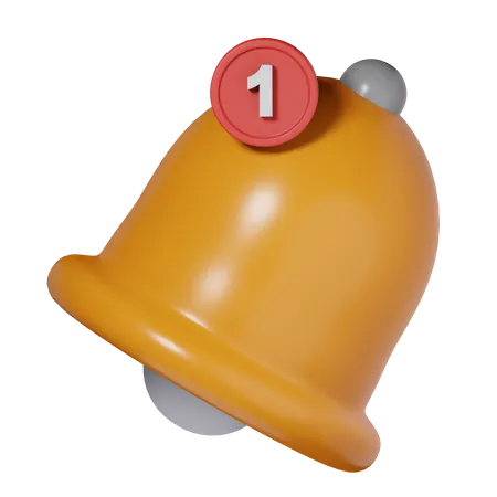 Notificações  3D Icon