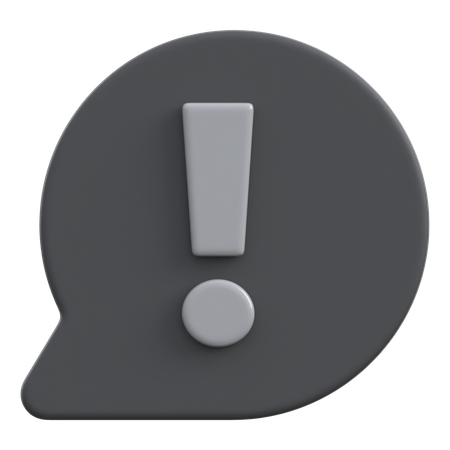 通知 1  3D Icon
