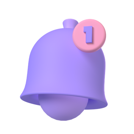 通知  3D Icon