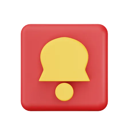 Notification  3D Icon