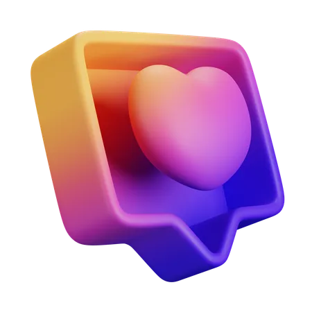 通知  3D Icon