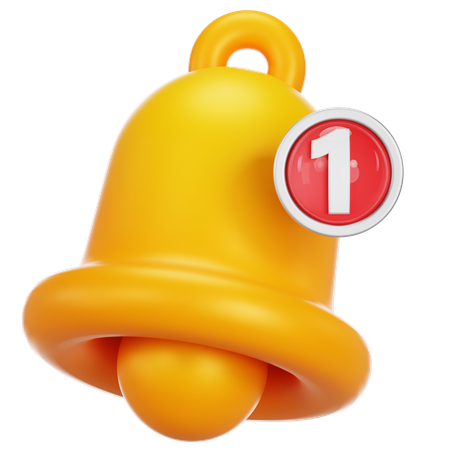 Notification  3D Icon