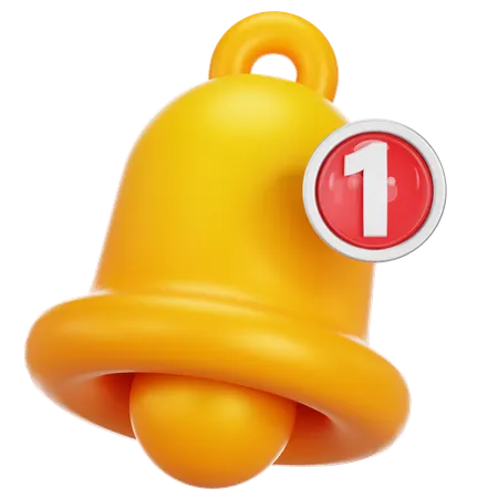 Notification  3D Icon