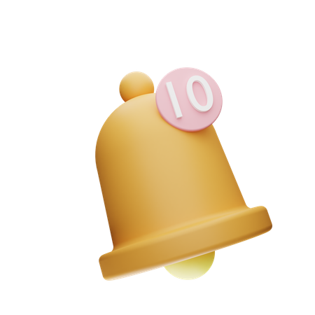 Notification  3D Icon