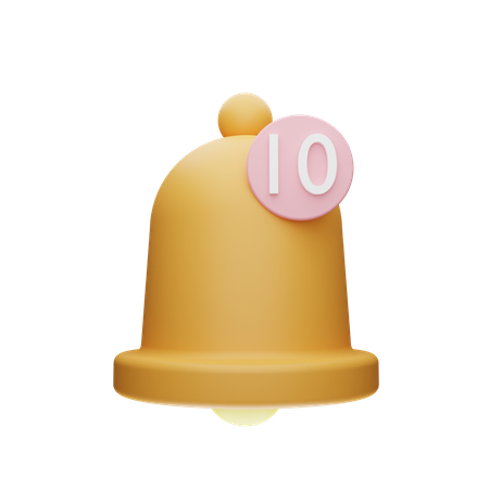 Notification  3D Icon