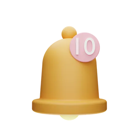 Notification  3D Icon