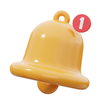 Notification  3D Icon