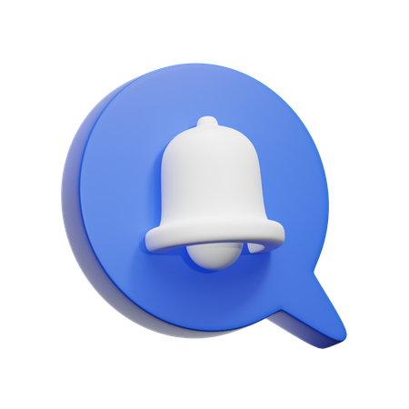 Notification  3D Icon