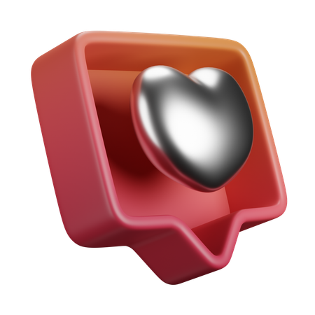 Notification  3D Icon