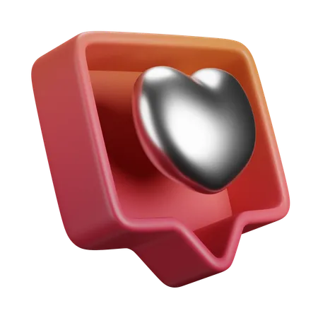 Notification  3D Icon