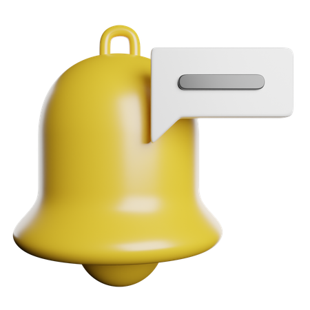 Notification  3D Icon