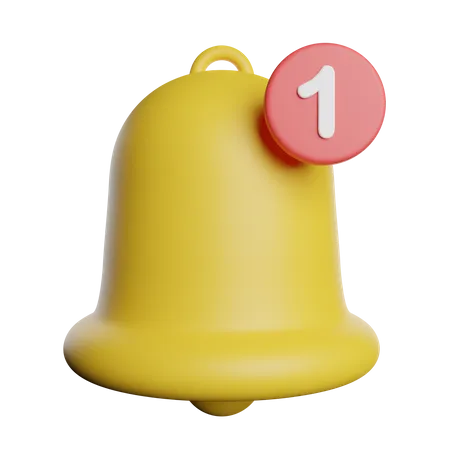 Notification  3D Icon