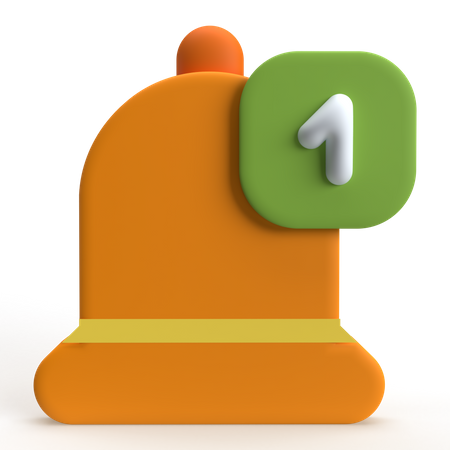 Notification  3D Icon