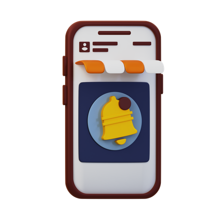 Notification  3D Icon