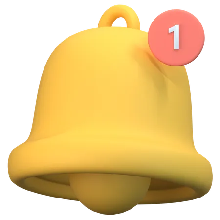 Notification  3D Icon