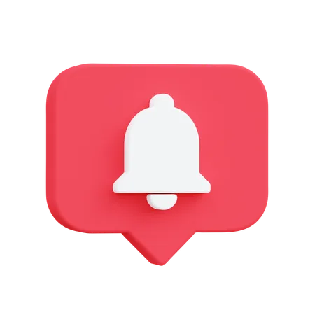 Notification  3D Icon