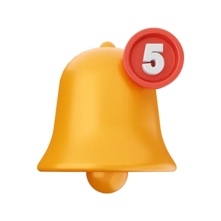 Notification  3D Icon