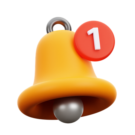 Notification  3D Icon