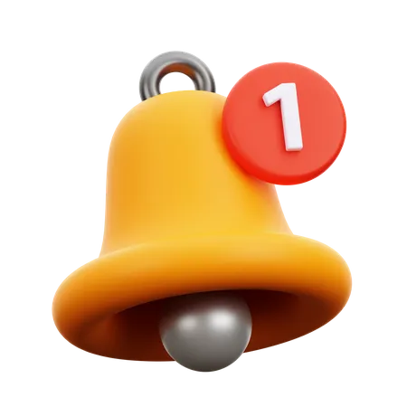 Notification  3D Icon