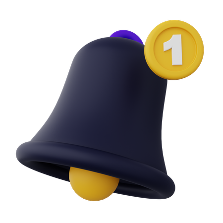 Notification  3D Icon