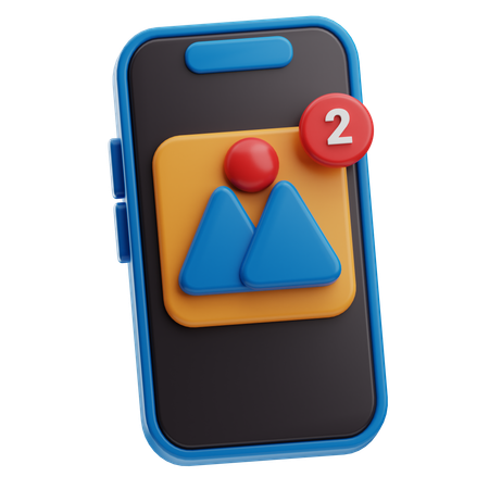 Notification  3D Icon