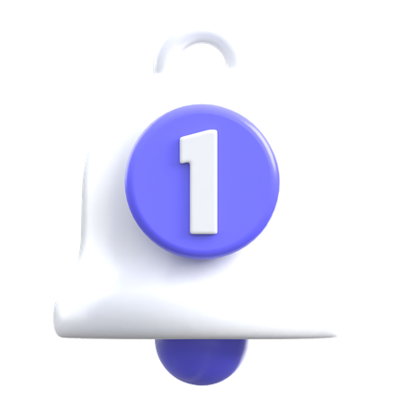Notification  3D Icon