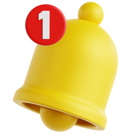 Notification  3D Icon
